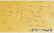 Physical 3D Map of ZIP code 79377