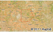 Satellite 3D Map of ZIP code 79377