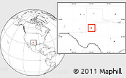 Blank Location Map of ZIP code 79377