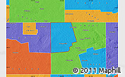 Political Map of ZIP code 79377