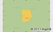 Savanna Style Map of ZIP code 79377, single color outside