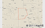 Shaded Relief Map of ZIP code 79377