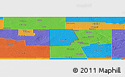 Political Panoramic Map of ZIP code 79377