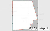 Gray Simple Map of ZIP code 79377
