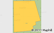 Savanna Style Simple Map of ZIP code 79377, cropped outside