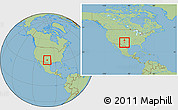 Savanna Style Location Map of ZIP code 79381, within the entire country