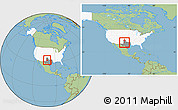 Savanna Style Location Map of ZIP code 79381, highlighted country, highlighted state, within the entire country