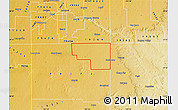 Physical Map of ZIP code 79381