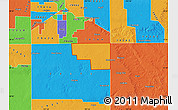Political Map of ZIP code 79381