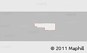 Gray Panoramic Map of ZIP code 79381, single color outside