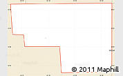 Classic Style Simple Map of ZIP code 79381