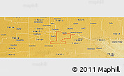 Physical Panoramic Map of ZIP code 79404