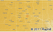 Physical 3D Map of ZIP code 79412
