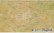 Satellite 3D Map of ZIP code 79412