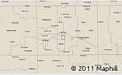 Shaded Relief 3D Map of ZIP code 79412