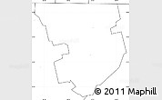 Blank Simple Map of ZIP code 79512, no labels