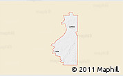 Classic Style 3D Map of ZIP code 79532, single color outside