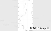 Blank Simple Map of ZIP code 79532, no labels
