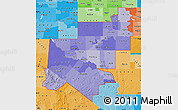 Political Shades Map of ZIP codes starting with 797