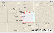 Classic Style 3D Map of ZIP code 79713