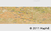 Satellite Panoramic Map of ZIP code 79713