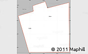 Gray Simple Map of ZIP code 79713
