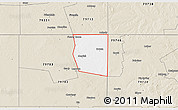 Classic Style 3D Map of ZIP code 79749
