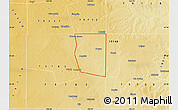 Physical Map of ZIP code 79749