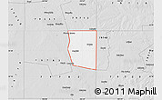 Silver Style Map of ZIP code 79749