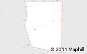 Silver Style Simple Map of ZIP code 79749