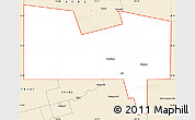 Classic Style Simple Map of ZIP code 79782