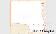 Classic Style Simple Map of ZIP code 79783