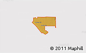 Physical 3D Map of ZIP code 79928, cropped outside