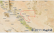 Satellite 3D Map of ZIP code 79928