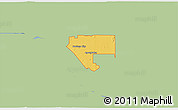 Savanna Style 3D Map of ZIP code 79928, single color outside