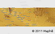 Physical Panoramic Map of ZIP code 79928