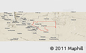 Shaded Relief Panoramic Map of ZIP code 79928