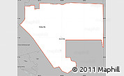 Gray Simple Map of ZIP code 79928