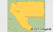 Savanna Style Simple Map of ZIP code 79928