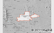 Gray Map of ZIP code 79938