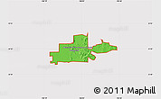 Political Map of ZIP code 79938, cropped outside
