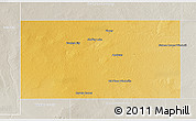 Physical 3D Map of Andrews County, lighten, semi-desaturated