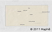 Shaded Relief 3D Map of Andrews County, lighten, desaturated