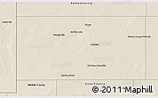 Shaded Relief 3D Map of Andrews County
