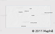 Silver Style 3D Map of Andrews County, single color outside