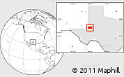 Blank Location Map of Andrews County, highlighted parent region