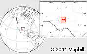 Blank Location Map of Andrews County
