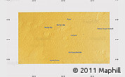 Physical Map of Andrews County, cropped outside