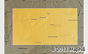 Physical Map of Andrews County, darken, semi-desaturated