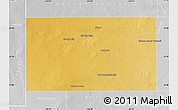 Physical Map of Andrews County, lighten, desaturated